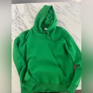 Zara Vibrant Green Hoodie